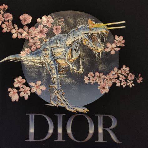 dior x sorayama tyrannosaurus